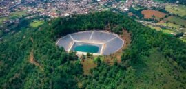 El captador de agua de lluvia más grande de América Latina está en Cherán, Michoacán